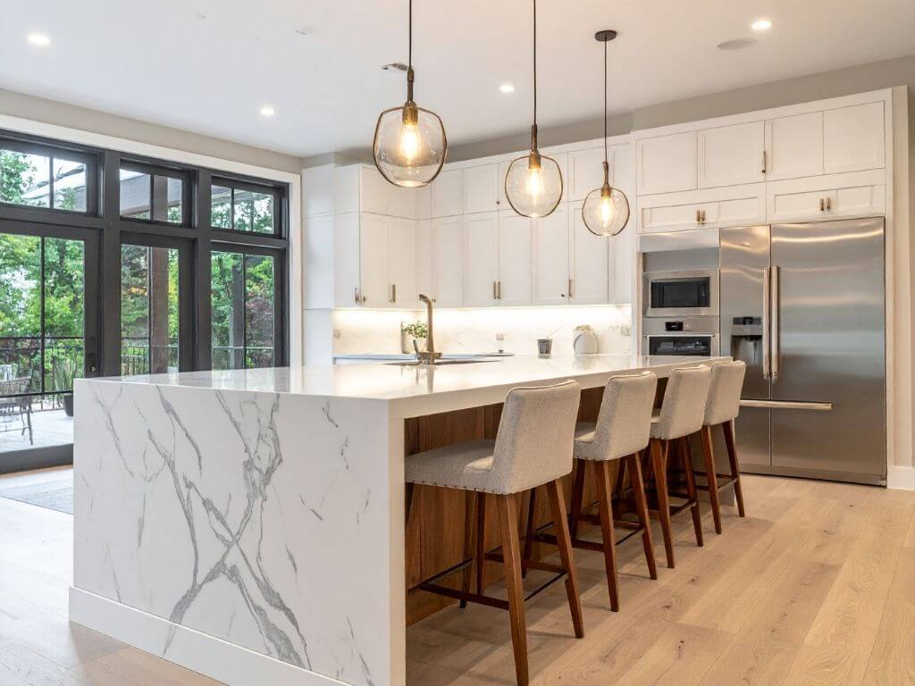 modern kitchen interior