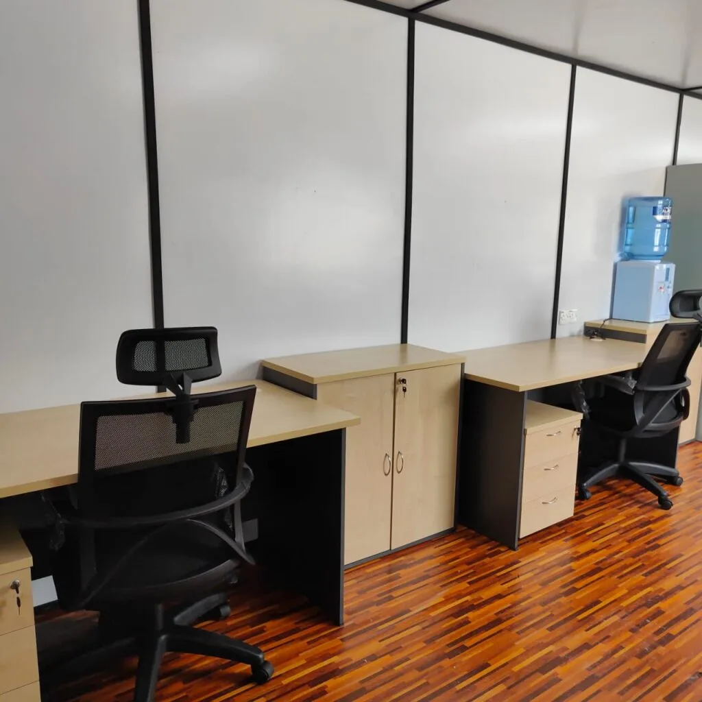 office table and chair